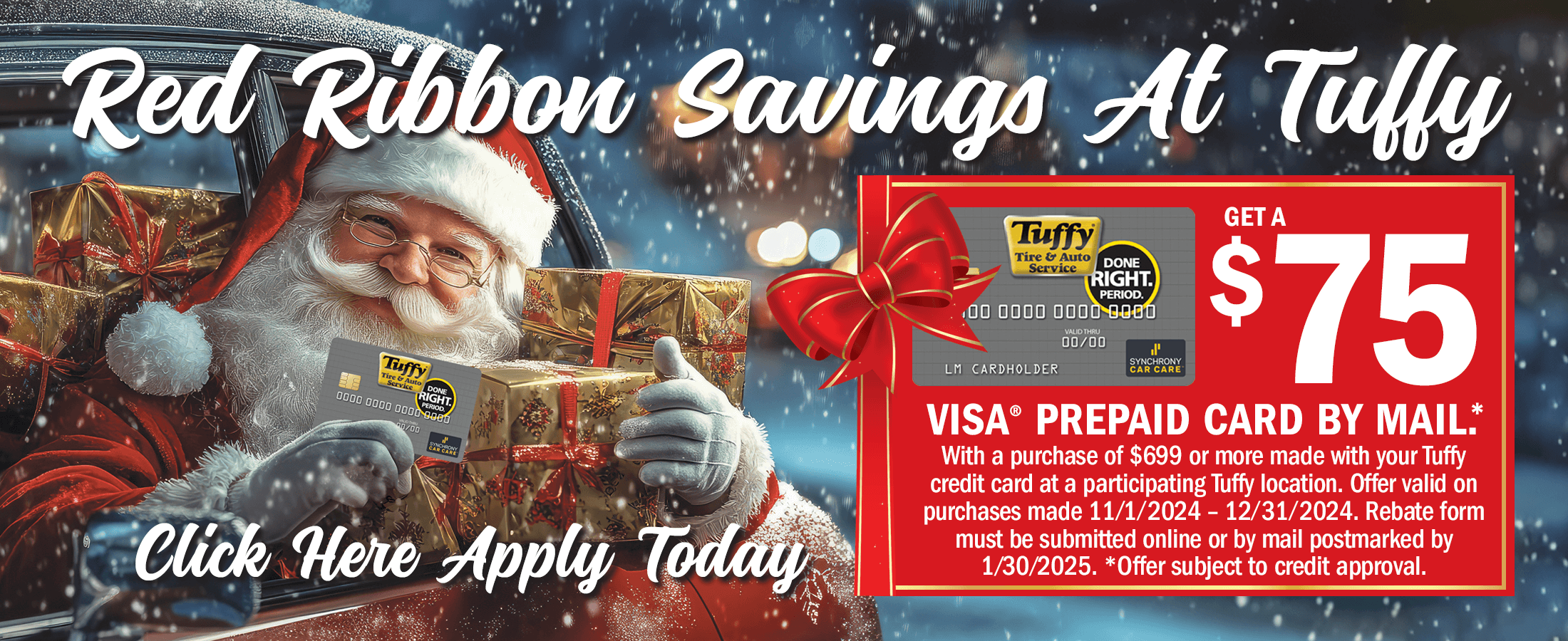 Tuffy Christmas Promo